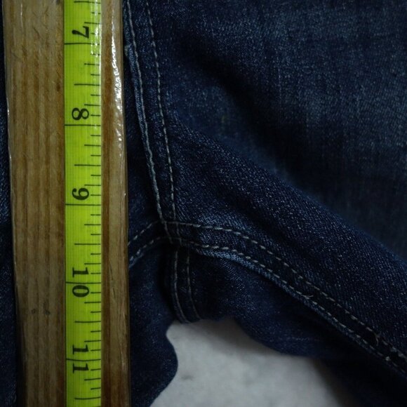 Earl Capri Jeans Women's Sz 10 Blue Denim Mid Rise Cotton Stretch Regular Fit - Picture 3 of 9